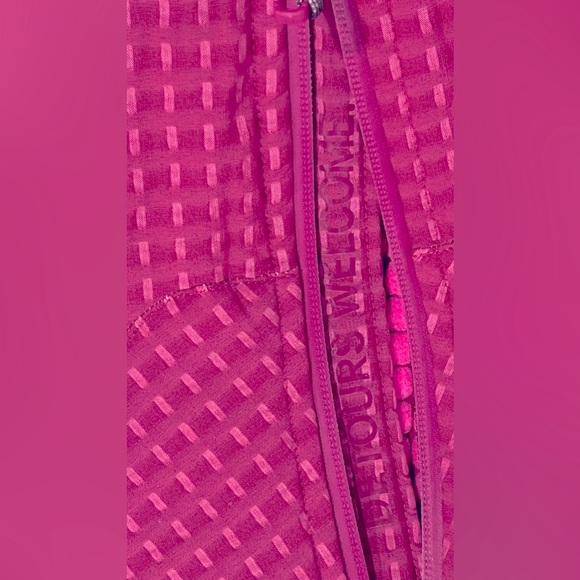 Water-🩷Repellent Fleece Hiking Jacket NWT🩷pink/berry ! Very soft ! Size 8 - Picture 8 of 16